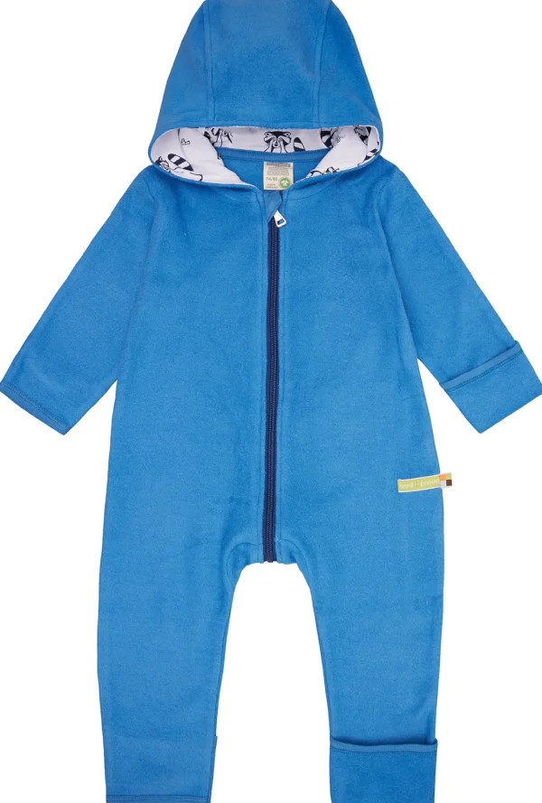 loud + proud Overall aus Baumwoll-Fleece Azur Fashion
