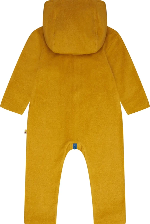 loud + proud Overall aus Baumwoll-Fleece Curry New