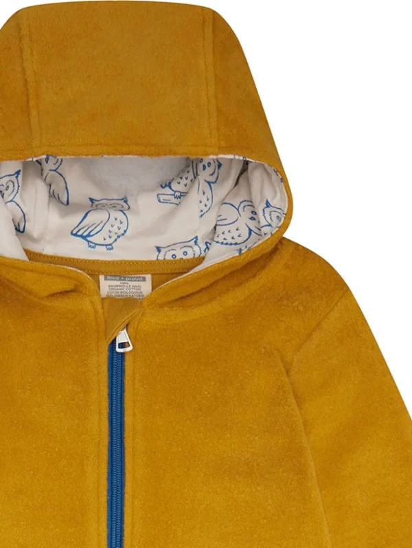 loud + proud Overall aus Baumwoll-Fleece Curry New