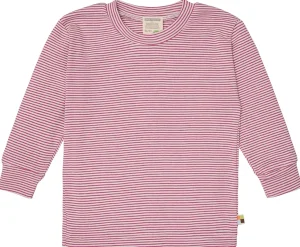 loud + proud Schlafanzug Streifen aus Feinripp Azalea Clearance