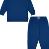 loud + proud Schlafanzug Uni aus Feinripp Ultramarine New