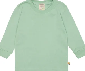 loud + proud Schlafanzug Uni aus Feinripp Pistacchio Fashion