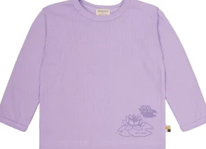 loud + proud Shirt Derby Rib mit Druck Lilac New