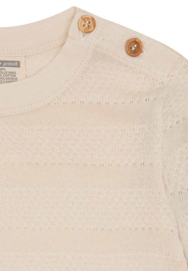 loud + proud Shirt Jacquard Vanilla Outlet