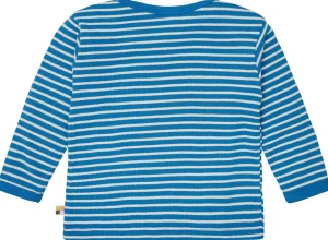 loud + proud Shirt langarm gestreift mit Rippe Azur Discount