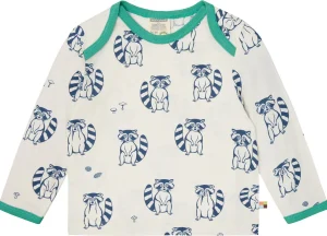 loud + proud Shirt langarm mit Druck Ultramarine Fashion