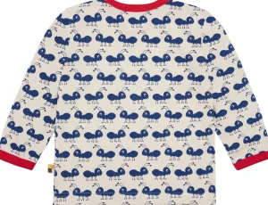 loud + proud Shirt Langarm mit Druck Ameisen Ultramarine Sale
