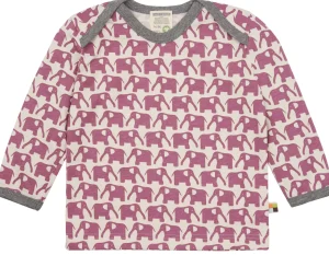 loud + proud Shirt Langarm mit Druck Elefanten Grape Outlet