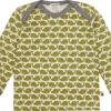 loud + proud Shirt Langarm mit Druck Wale Moos New