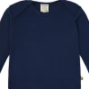 loud + proud Shirt langarm Uni mit Rippe Ultramarine New