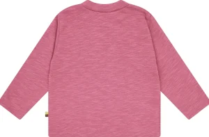 loud + proud Shirt Slub Jersey Rouge Online