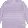loud + proud Shirt Streifen Lilac Best