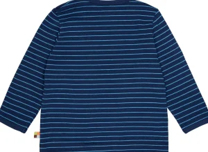 loud + proud Shirt Streifen Ultramarine Best