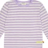 loud + proud Shirt Streifen mit Leinen Lilac Clearance