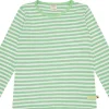 loud + proud Shirt Streifen mit Leinen Opal Clearance