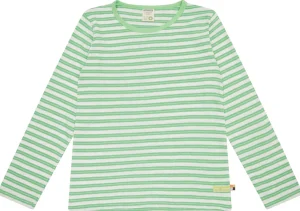 loud + proud Shirt Streifen mit Leinen Opal Clearance
