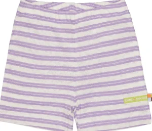 loud + proud Short Ringel mit Leinen Lilac Hot
