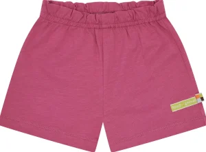 loud + proud Short Slub Jersey Rouge Discount