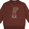 loud + proud Sweatshirt mit Druckmotiv Wood Best