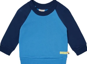 loud + proud Sweatshirt mit Raglanärmeln Azur/Ultramarine Hot
