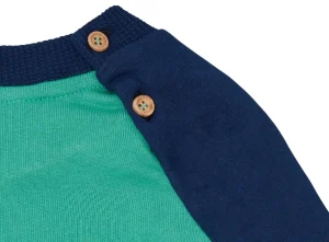 loud + proud Sweatshirt mit Raglanärmeln Plant/Ultramarine Fashion