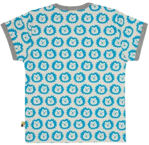 loud + proud T-Shirt mit Druck Aqua Outlet
