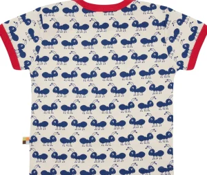 loud + proud T-Shirt mit Druck Ameisen Ultramarine New
