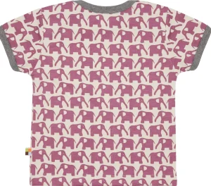 loud + proud T-Shirt mit Druck Elefanten Grape Best