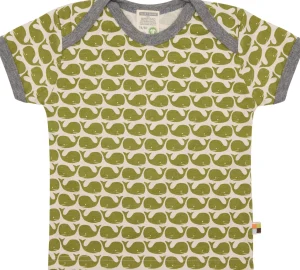 loud + proud T-Shirt mit Druck Wale Moos Outlet