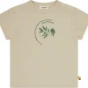 loud + proud T-Shirt mit Pflanzenfarben gefärbt Olive Discount