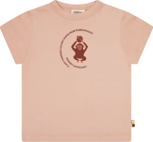 loud + proud T-Shirt mit Pflanzenfarben gefärbt Pomegranate Fashion