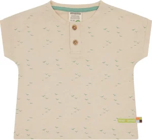 loud + proud T-Shirt Slub Jersey Vanilla Discount