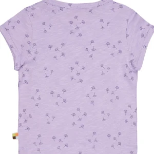 loud + proud Tunika Slub Jersey mit Druck Lilac Clearance
