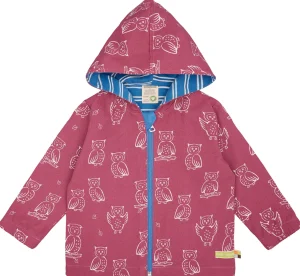 loud + proud Wasserabweisende Jacke mit Druck Rouge Sale
