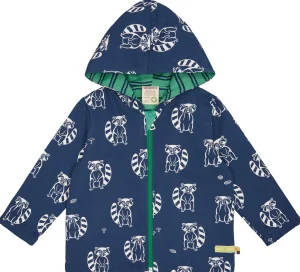 loud + proud Wasserabweisende Jacke mit Druck Ultramarine Clearance
