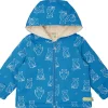 loud + proud Wasserabweisende Jacke mit Teddyfutter Azur Hot