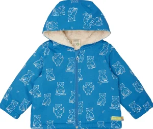 loud + proud Wasserabweisende Jacke mit Teddyfutter Azur Hot