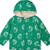 loud + proud Wasserabweisende Jacke mit Teddyfutter Plant Clearance