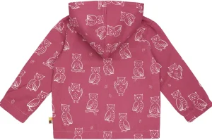 loud + proud Wasserabweisende Jacke mit Druck Rouge Sale