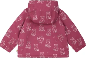 loud + proud Wasserabweisende Jacke mit Teddyfutter Rouge Hot