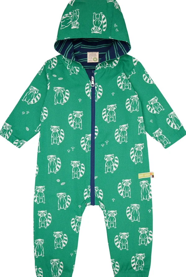 loud + proud Wasserabweisender Overall mit Druck Plant Fashion