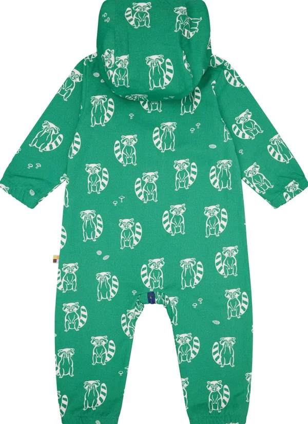 loud + proud Wasserabweisender Overall mit Druck Plant Fashion