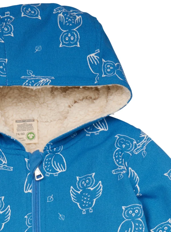 loud + proud Wasserabweisender Overall mit Teddyfutter Azur Online