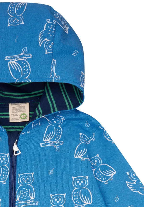 loud + proud Wasserabweisender Overall mit Druck Azur New