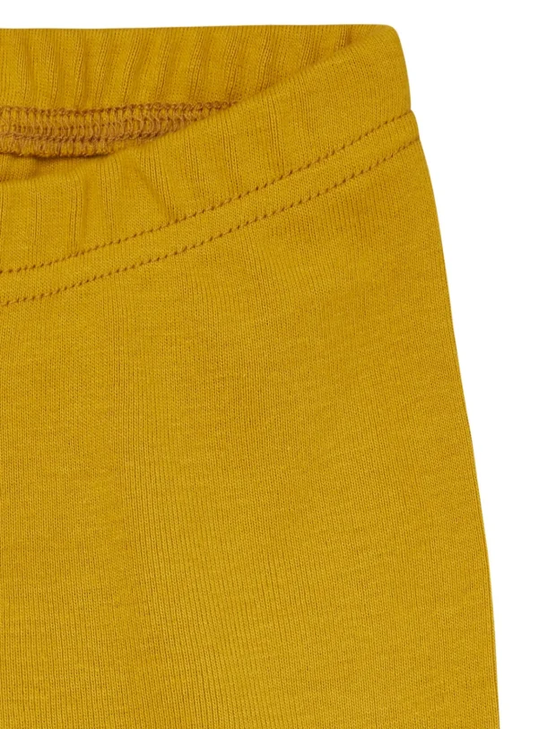 loud + proud Weiche Feinripp Legging Curry Best