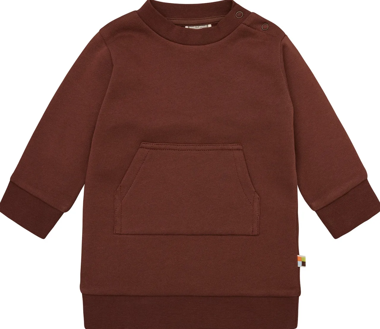 weiches_sweatkleid_0.webp loud + proud Weiches Sweatkleid Wood Discount