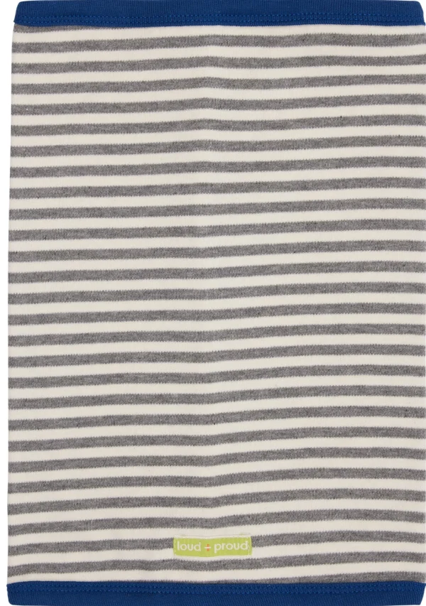 loud + proud Wende-Schlauchschal aus Interlock Grey Clearance