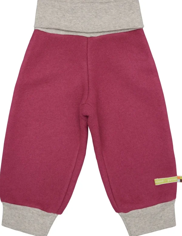 loud + proud Wollfleece-Hose Rouge Hot