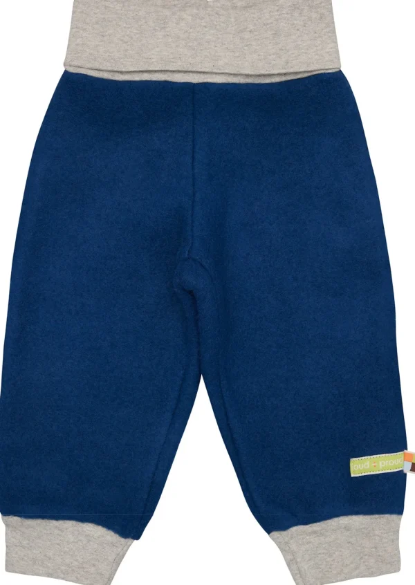 loud + proud Wollfleece-Hose Ultramarine Sale