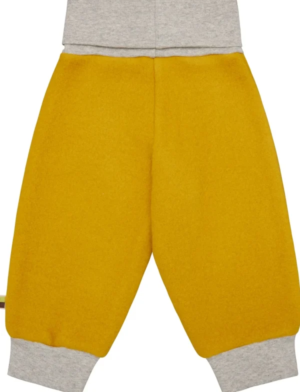 loud + proud Wollfleece-Hose Curry New
